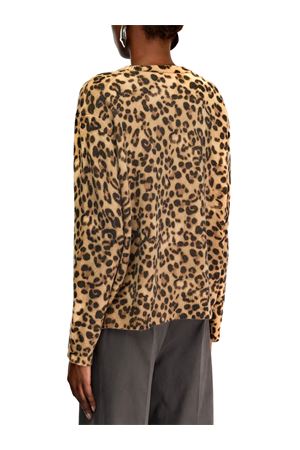 Printed leopard-print cashmere blend jumper SEMI COUTURE | Y5WD48MAC27